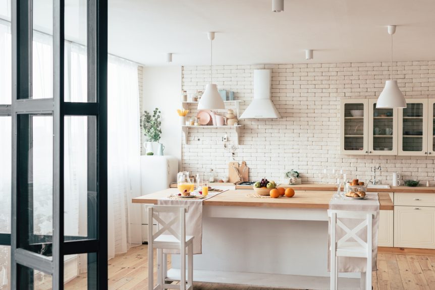 Modern open kitchen